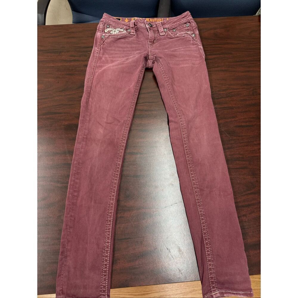 Rock Revival Codee Ankle Skinny Jeans Size 25